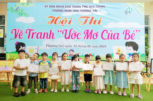 HỘI THI VẼ TRANH "ƯỚC MƠ CỦA BÉ"