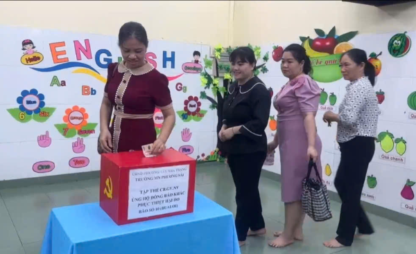 CHUNG TAY ỦNG HỘ ĐỒNG BÀO BỊ ẢNH HƯỞNG BÃO  SỐ 10 (BUALOI)