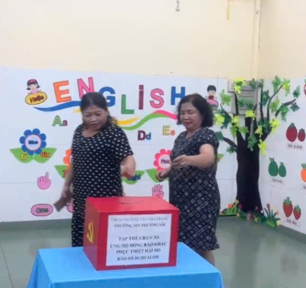 CHUNG TAY ỦNG HỘ ĐỒNG BÀO BỊ ẢNH HƯỞNG BÃO  SỐ 10 (BUALOI)