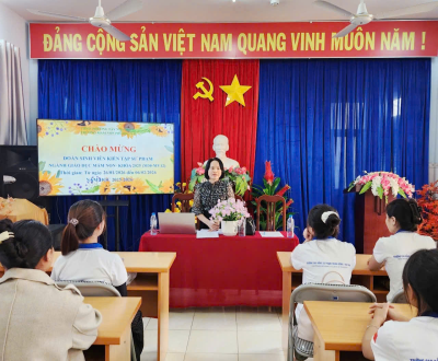 CÔNG TÁC HƯỚNG DẪN SINH VIÊN KIẾN TẬP SƯ PHẠM