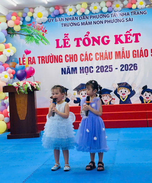 LỄ TỔNG KẾT, LỄ RA TRƯỜNG CÁC CHÁU MẪU GIÁO 5-6 TUỔI NĂM HỌC 2025-2026