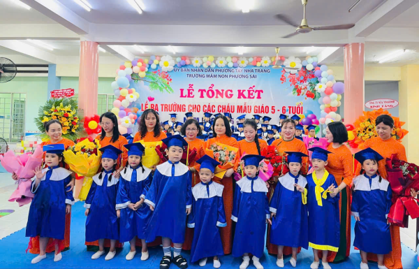 LỄ TỔNG KẾT, LỄ RA TRƯỜNG CÁC CHÁU MẪU GIÁO 5-6 TUỔI NĂM HỌC 2025-2026