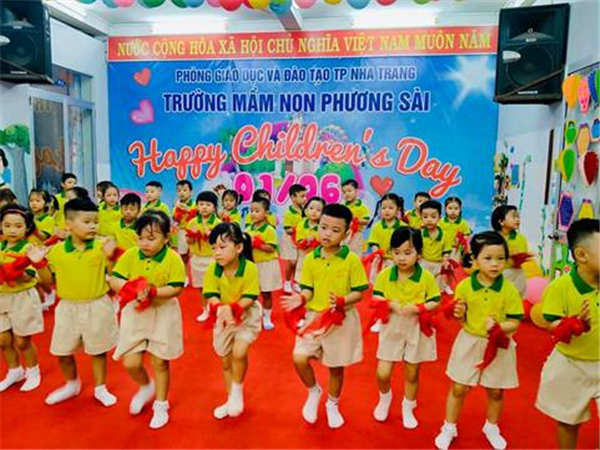 TRƯỜNG MẦM NON PHƯƠNG SÀI TỔ CHỨC NGÀY QUỐC TẾ THIẾU NHI  01-6-2020